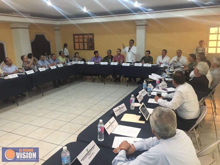 Encabeza Adrián López trabajos de Mesa de Seguridad en LC