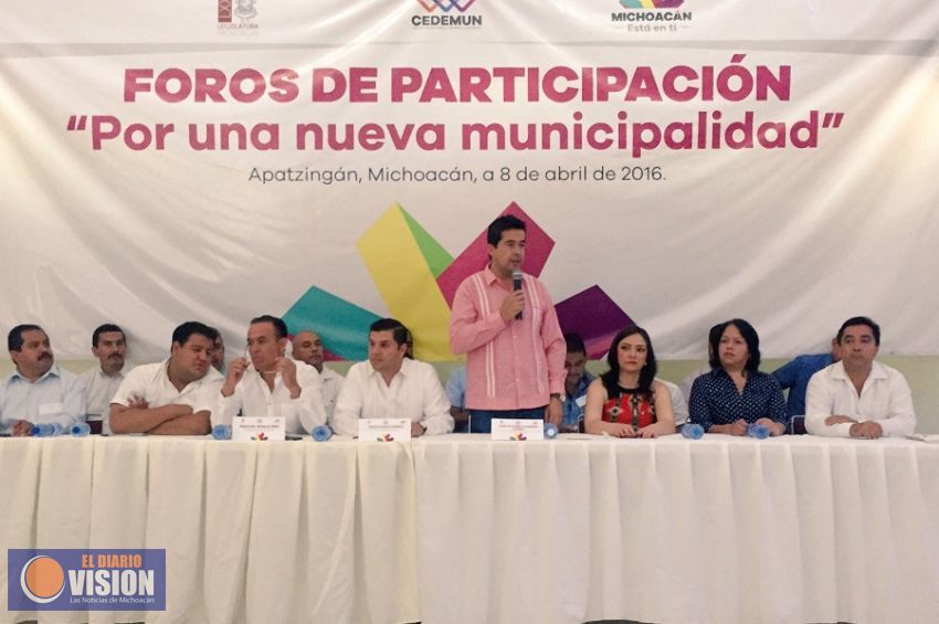 Inició en Apatzingán la consulta “Por una nueva municipalidad” 