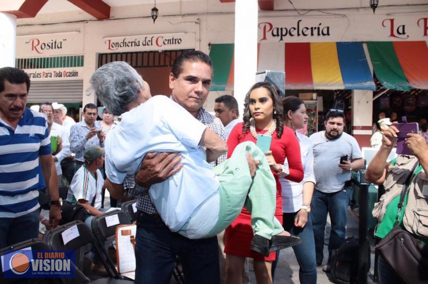 Me la estoy jugando por el pueblo y para el pueblo: Silvano Aureoles 