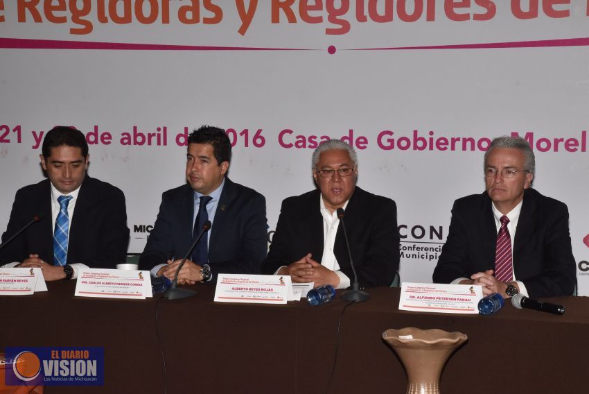 Michoacán, sede del Primer Congreso Nacional de Regidores  y Regidoras de México