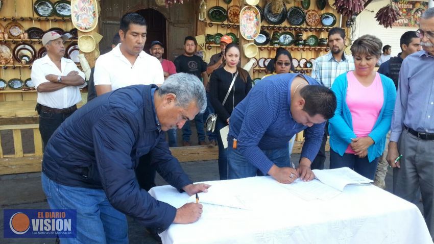Tingambato y Paracho se unen para el programa de Prevención de Incendios Forestales