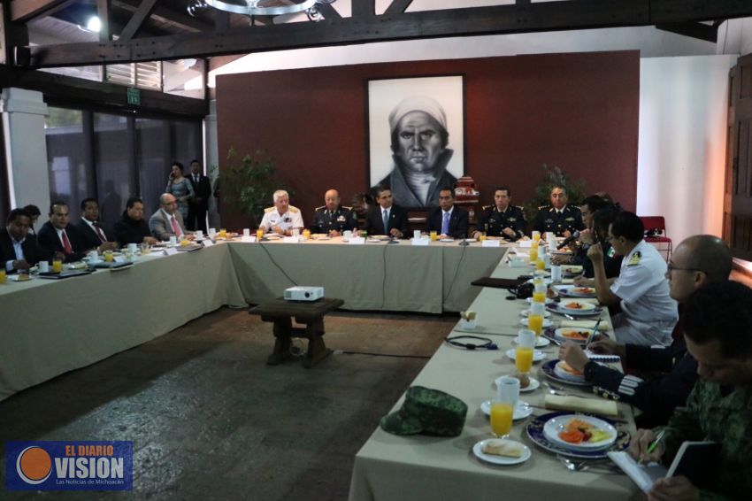 Acuerda Grupo de Coordinación Michoacán más acciones operativas para frenar delincuencia