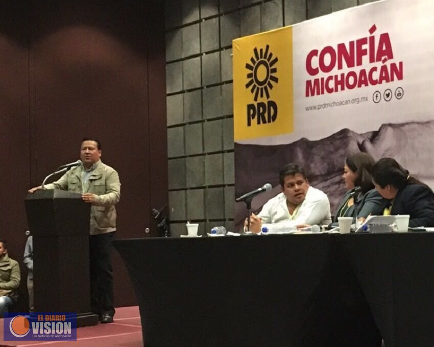 Respalda CEN del PRD firmeza de Silvano contra la delincuencia: MGA