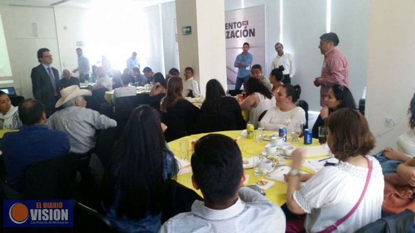 Capacita PRD Michoacán a sus funcionarios en materia de Fiscalización 