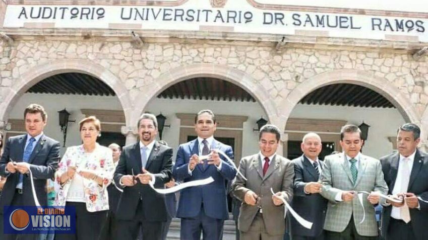 Reitera Silvano Aureoles brindar todo su apoyo a la Universidad Michoacana