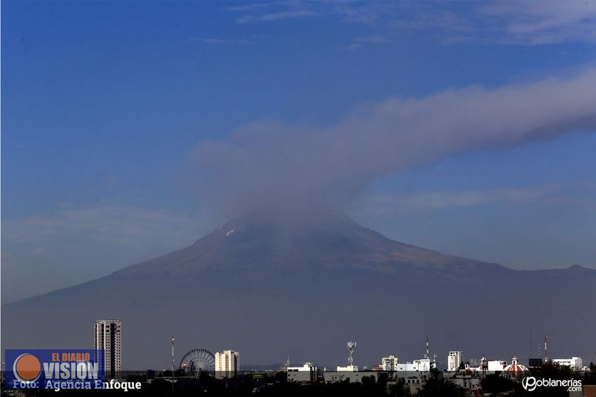 Emiten alerta, por explosiones del Volcán Popocatepetl, en México
