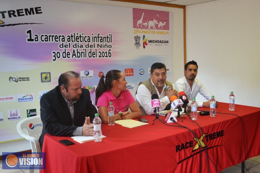 Zoológico de Morelia anuncia su Primera Carrera Infantil