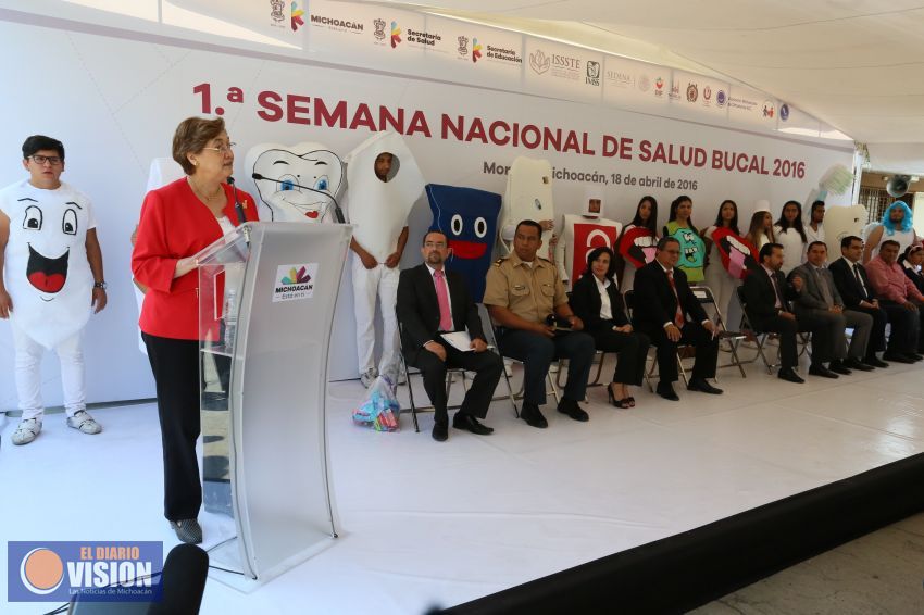 Arranca la Primera Semana Nacional de Salud Bucal en Escuelas de Educación Básica  
