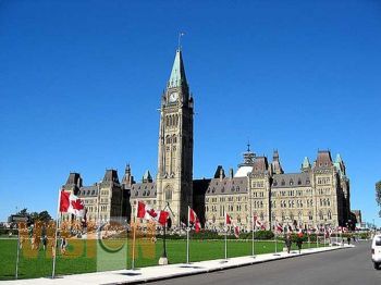 El Parlamento en Ottawa