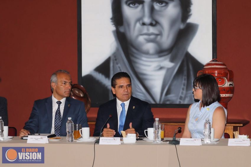 Busca Silvano Aureoles intercambios culturales y económicos para consolidar a Michoacán como estado