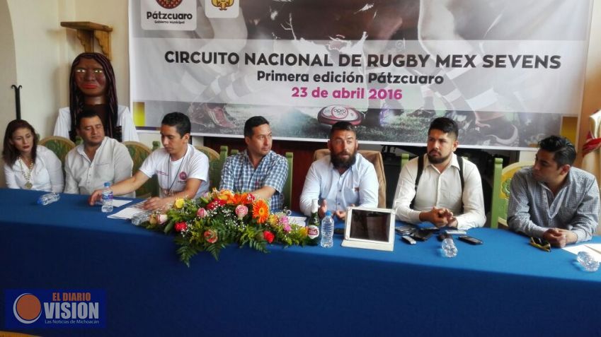 Pátzcuaro, sede del campeonato nacional de Rugby