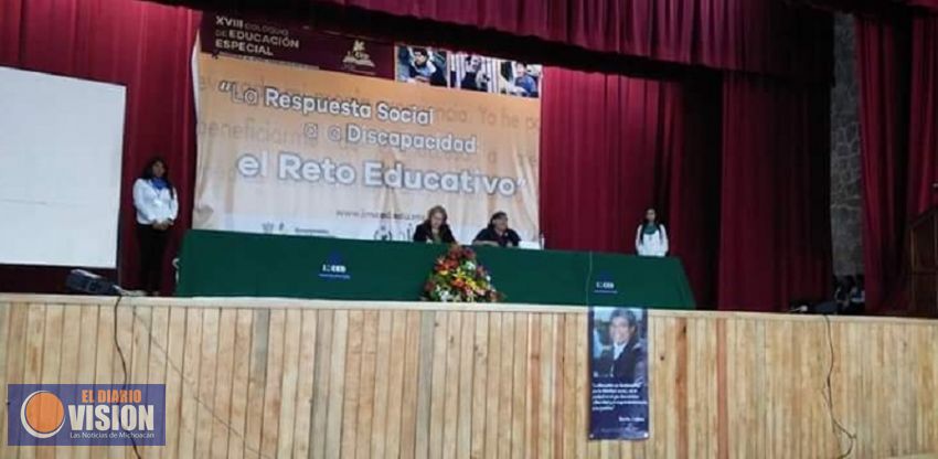 Inauguró hoy el XVIII Coloquio de Educación Especial del IMCED
