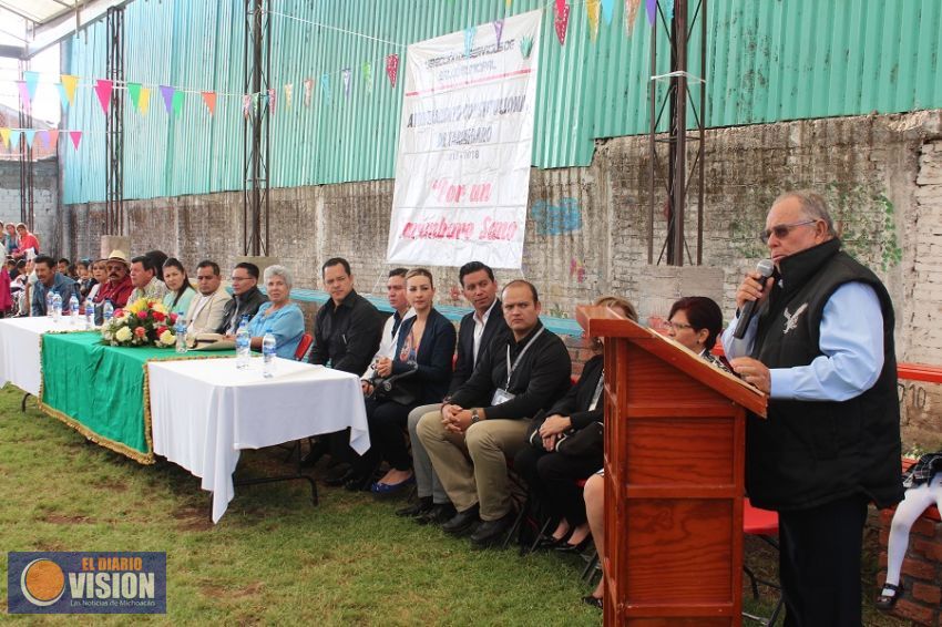 Realizan en Tarímbaro la 1er Campaña de Salud Bucal para preescolares 
