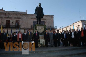 CCV del natalicio de Benito Juárez