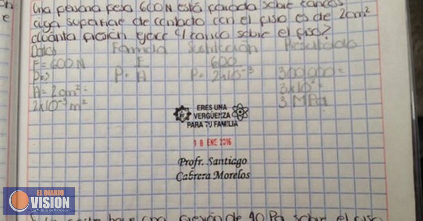 Separan del cargo a maestro por sellos humillantes
