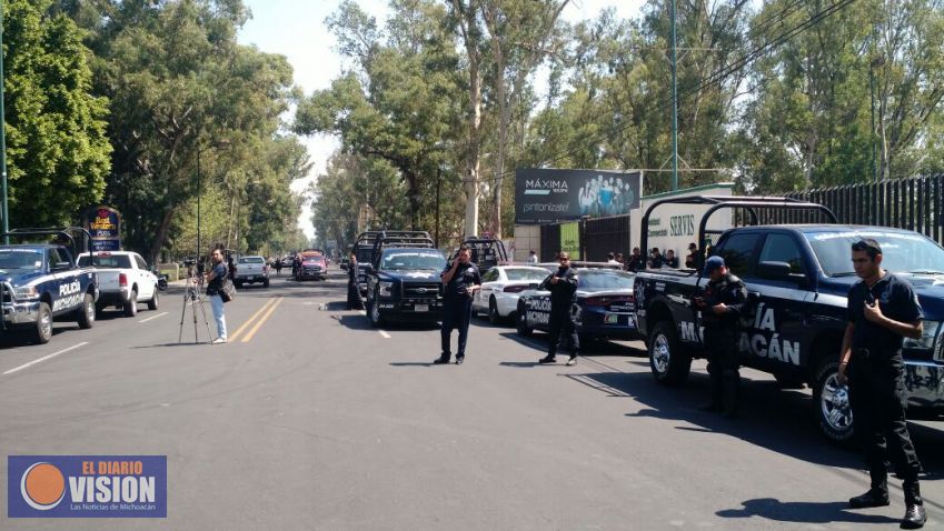  Blindado sur de la capital michoacana