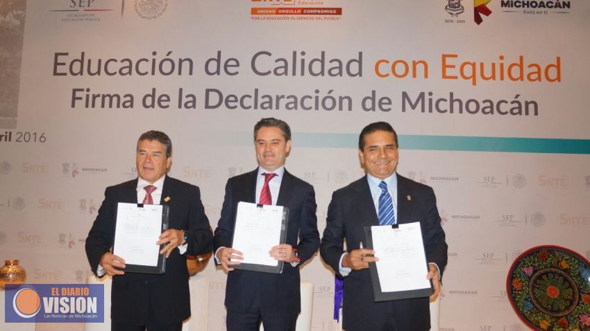 Educación de calidad ayudará a que los niños michoacanos tendrán habilidades 