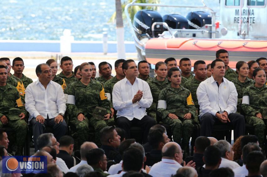 Asiste Silvano Aureoles a 30 aniversario del Sistema Nacional de Protección Civil