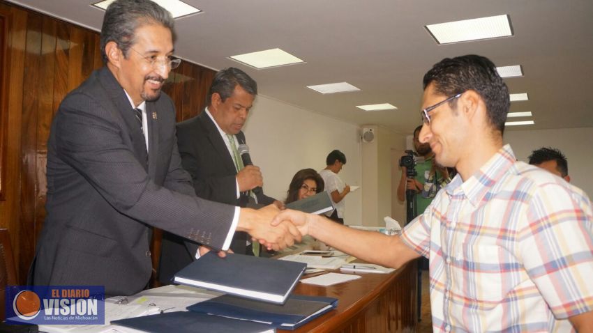 Rector de la UMSNH rinde su primer información ante Consejo Universitario