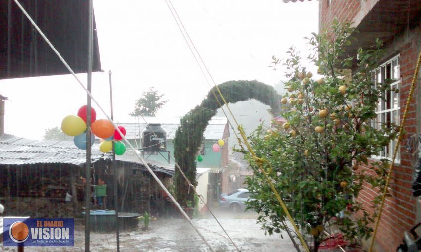 Vientos, lluvia, granizo con los acordes las mañanitas