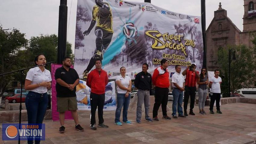 Inició 8vo Torneo Estatal de Street Soccer, 