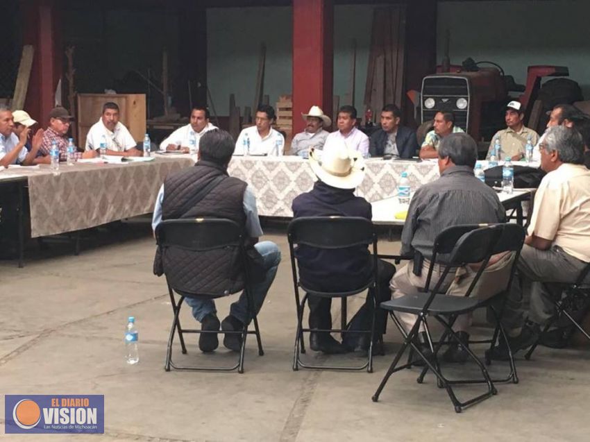 SPI se mantiene firme en los trabajos destinados a lograr el desarrollo de la Región VI Purépecha