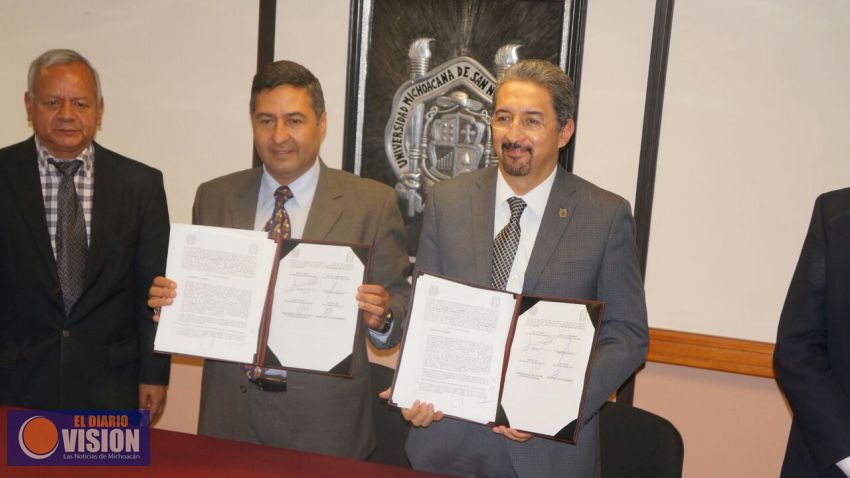 Firman convenio la UMSNH y Pátzcuaro para la preparación, desarrollo y promoción de actividades