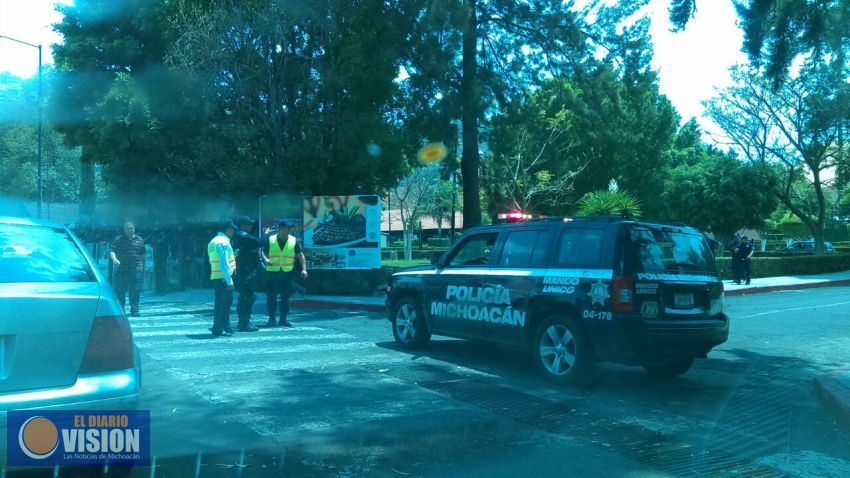 Colapso vial de la capital michoacana 