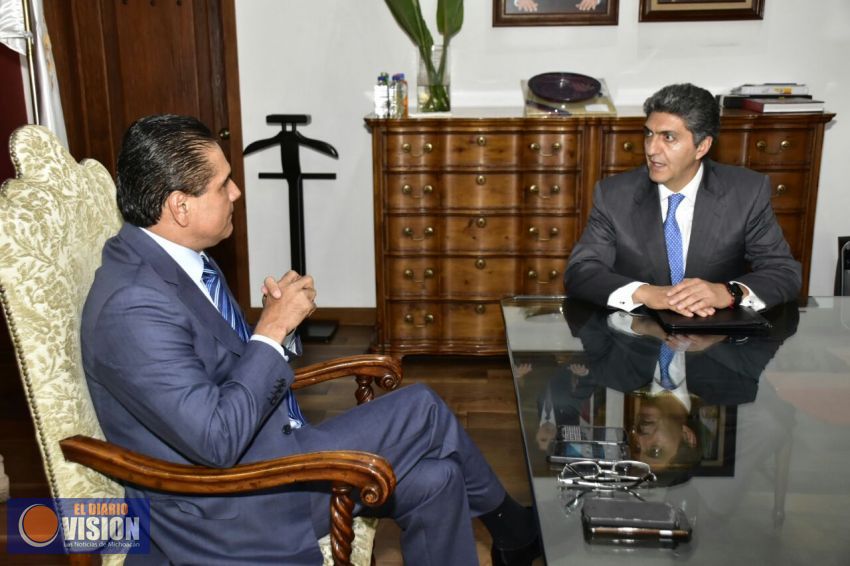 Se reúne Gobernador con el Procurador Federal del Consumidor