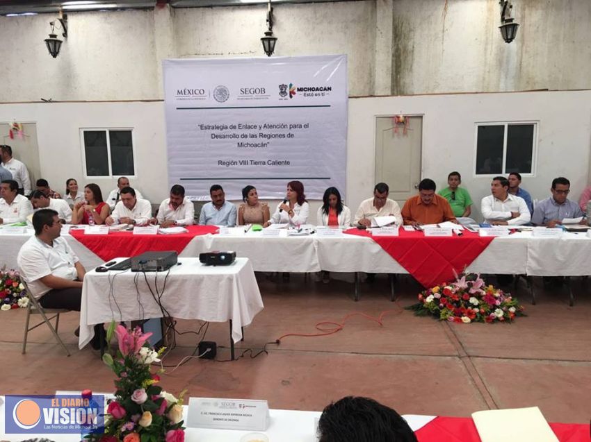 Logran etiquetar 2 mil millones de pesos en 7 municipios de Tierra Caliente 