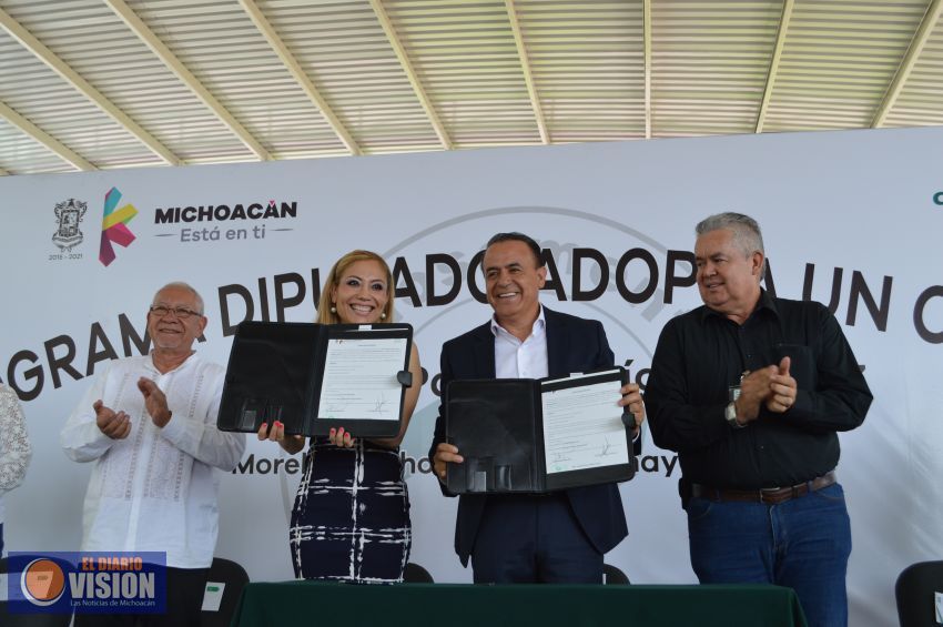 Arranca el programa “Diputado, adopta un Conalep” en el plantel Morelia II