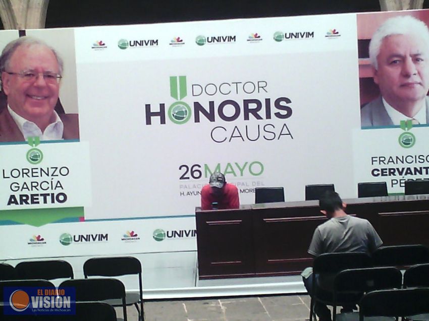 UNIVIM entregará Honoris Causa.