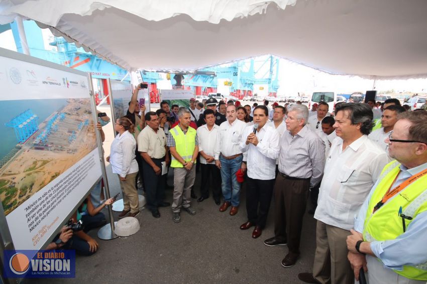 Lázaro Cárdenas está llamado a ser de los más importantes puertos de México y el mundo: SAC 