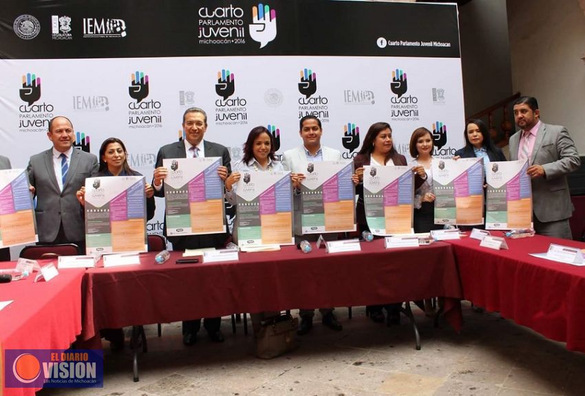 Lanzan convocatoria para el 4to Parlamento Juvenil 