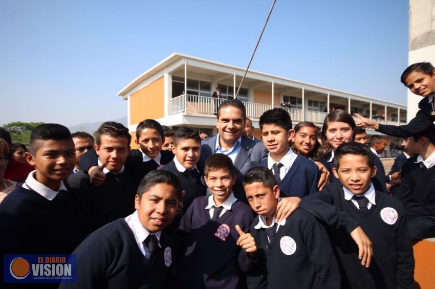 Mejorar infraestructura educativa para contar con educación de calidad: Silvano Aureoles