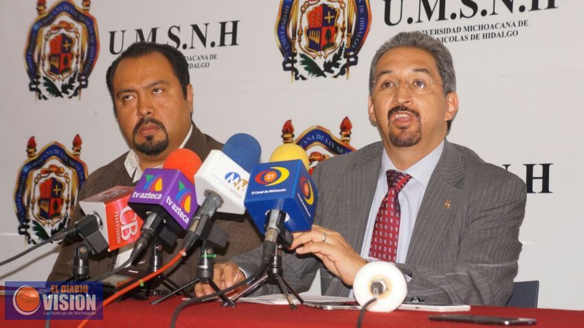 Aumenta la UMSNH prestaciones no ligadas al salario, rector confía que con ello levantarán huelga 