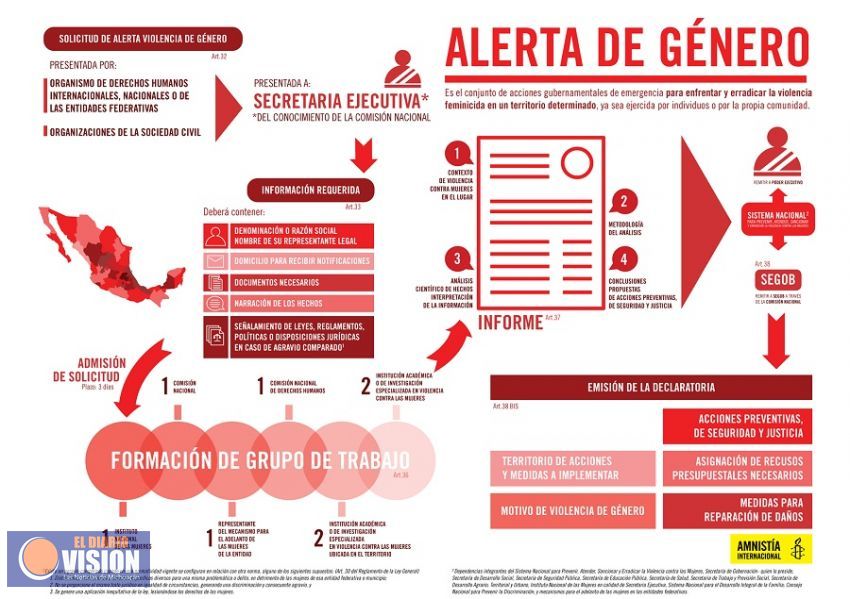 Solicita SeiMujer la emisión de Alerta de Violencia de Género ante asesinatos recientes