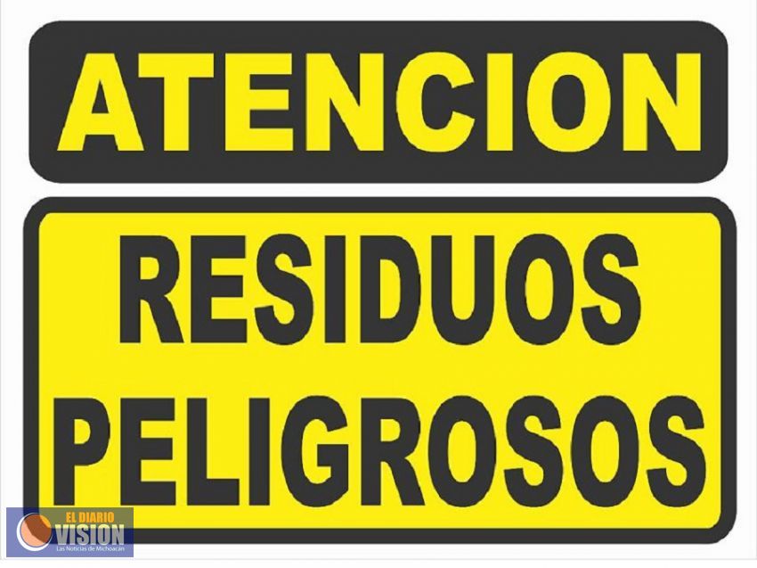 Garantiza SSM, tratamiento adecuado de residuos peligrosos