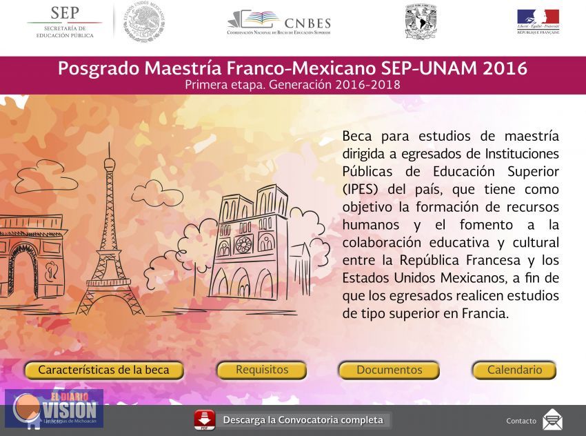 Francia ofrece oportunidad de posgrado en sus universidades