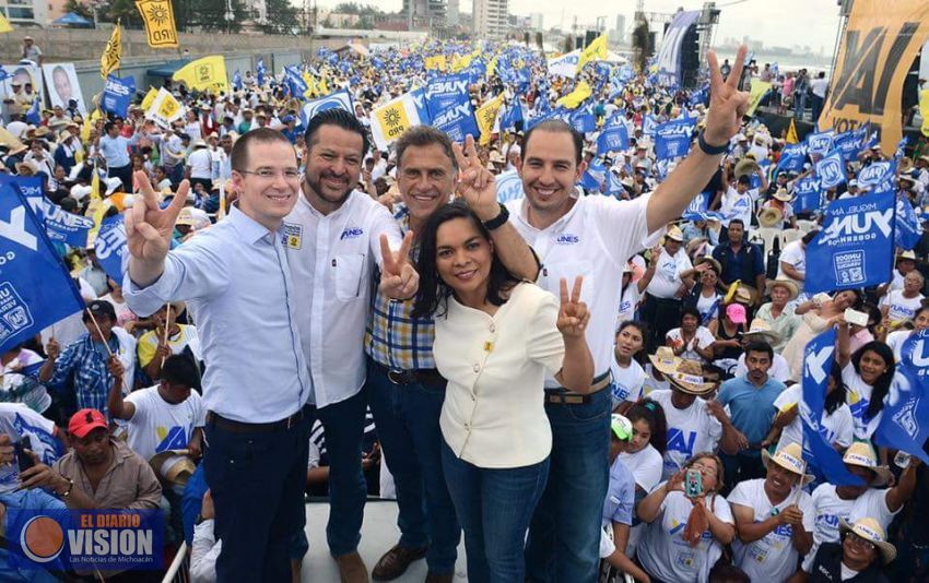 Alianzas rindieron frutos, llegaron para quedarse y vamos por el 2018: Anaya