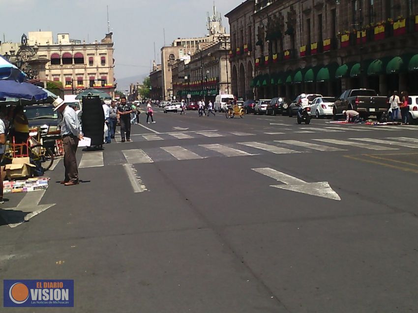 Trabajadores del volante se manifiestan en contra de la fotomulta 