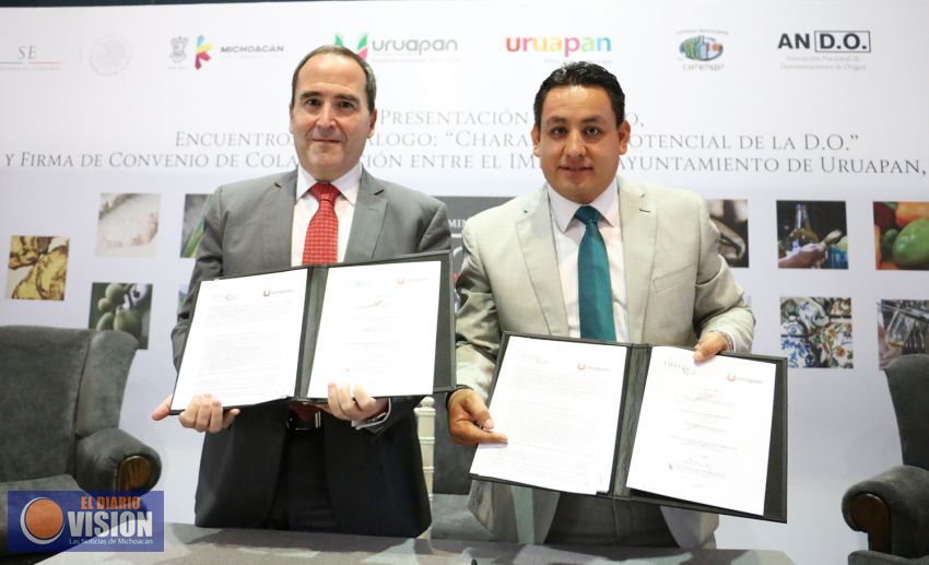 Firma convenio para proteger denominación de origen del Charanda
