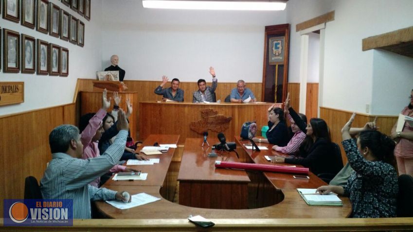 Acuerda Cabildo de Pátzcuaro solcitar al Congreso declara 2017 el año de 