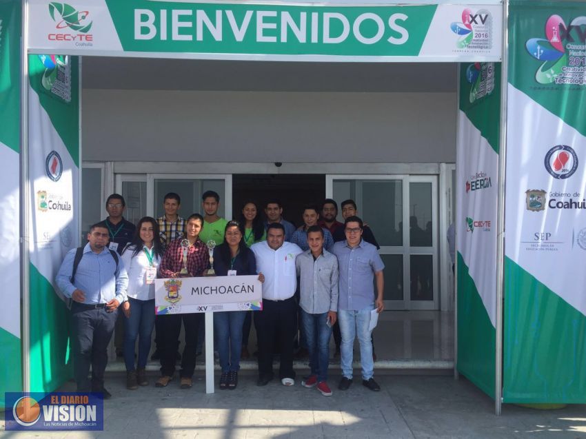 Alumnos del CECyTEM triunfan en el Concurso Nacional de Creatividad e Innovación Tecnológica 2016