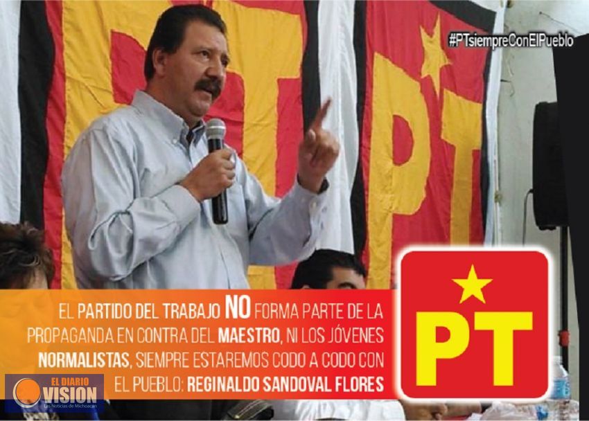 Error golpear al maestro: Reginaldo Sandoval