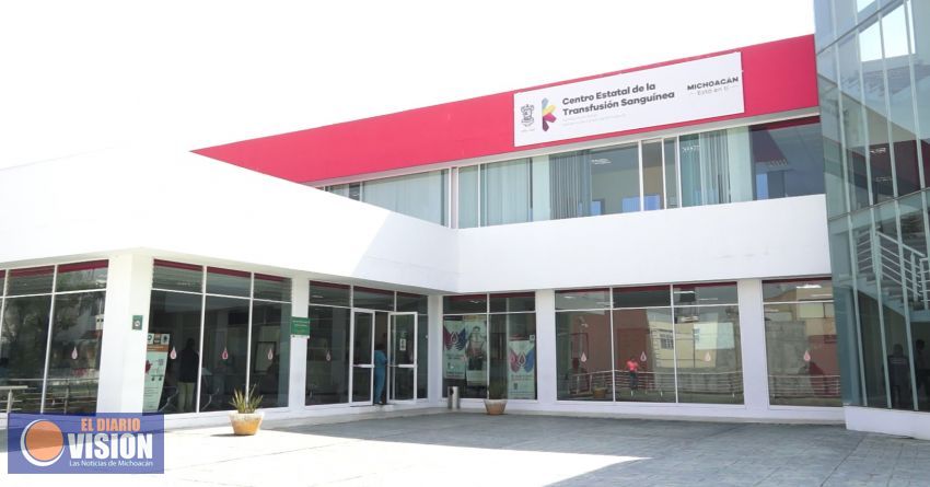 Donación de sangre, apoyo indispensable para la salud de michoacanos