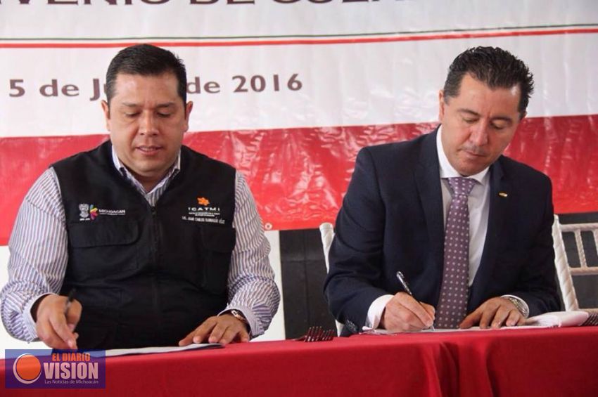 Signan Icatmi y CMIC convenio de colaboración en favor de los trabajadores 