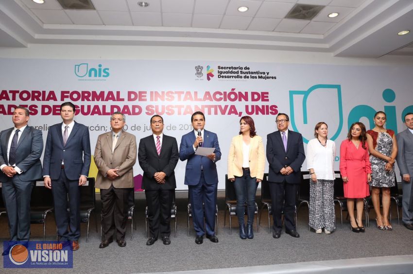 Hacer de Michoacán un estado con igualdad de oportunidades para todas y todos: Silvano Aureoles