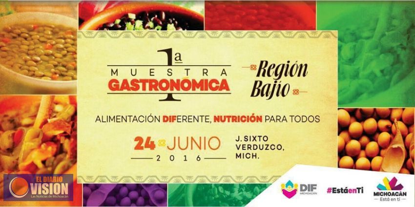 Realizarán la 1ª Muestra Gastronómica “Alimentación DIFerente”