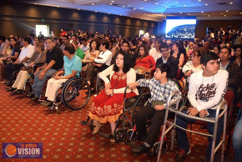Impulsa DIF Michoacán acciones a favor de las personas con discapacidad